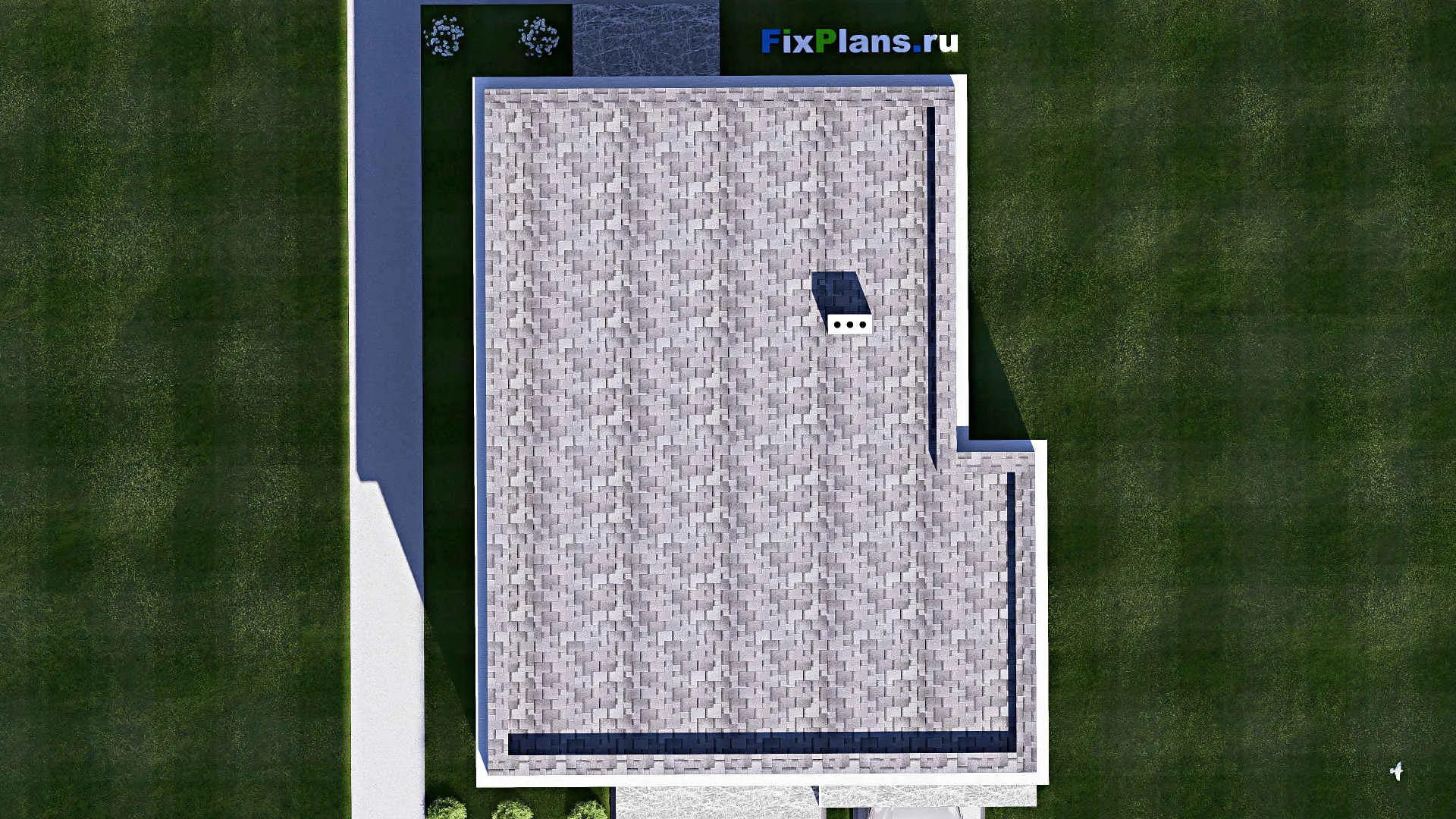 F-18701 - Проект двухэтажного дома 12 на 17, площадью 240 м² с террасой, балконом и 3 спальнями